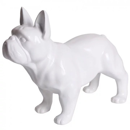 Statue chien bouledogue