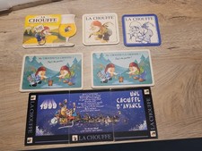 7 X Sous bock La Chouffe dont repiqués et une série rare Prix Port Inclus