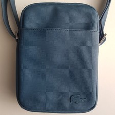 Sacoche Zippée Bleu Canard Lacoste