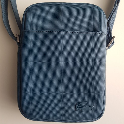 Sacoche zippée bleu canard - zippée,