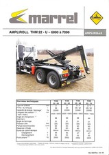 ANDRÉZIEUX -BOUTHÉON ( 42 ) MARREL AMPLIROLL THM 22 U / PROSPECTUS  100 g  2008