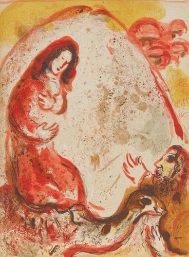 Marc chagall rachel - rachel, vole