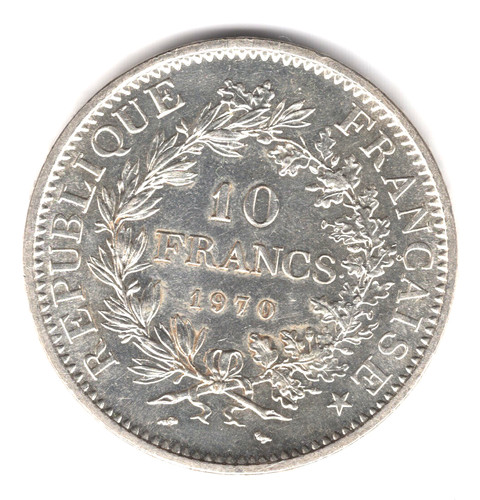 Francs hercule 1970 en - francs,