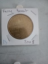 médaille touristique monnaie de paris  MDP  13 marseille ferry boat 2008