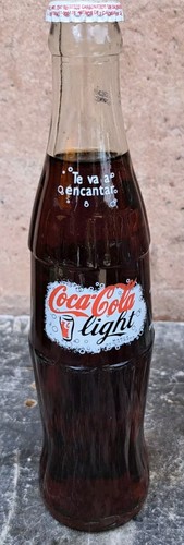 Superbe bouteille verre coca - bouteille,