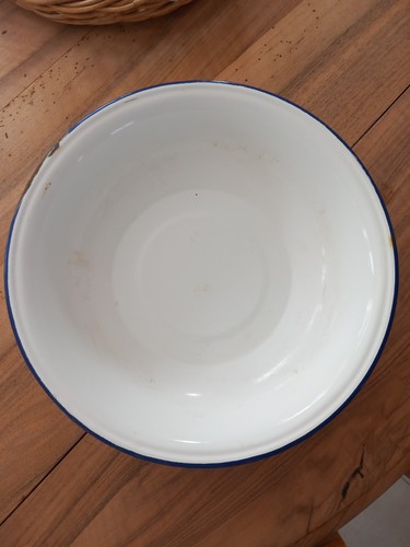 Bassine ancienne tôle - ancienne, en