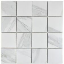 Mosaïque Céramique Blanc