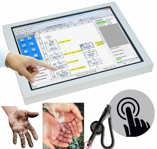 Moniteur 38cm usb irda - moniteur,