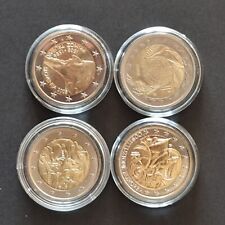 LOT 4 PIECES 2 EUROS COMMEMORATIVES ITALIE REF17302J