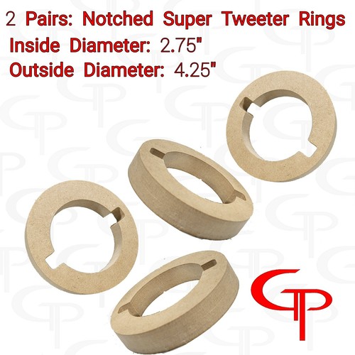 Notched super tweeter door - notched,