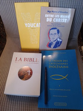 LOT livres religieux X 4/LA BIBLE/YOUCAT/ENTRE LES MAINS DU CHRIST/AUTRES/3