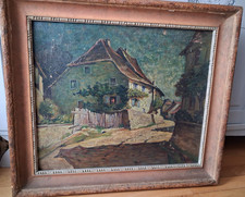 grand SUPERBE TABLEAU ANCIEN