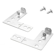 Jeu de supports de montage lave vaisselle 170664 2 pièces pour Bosch pour Kenmo