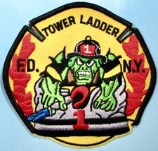 FDNY Ladder 1 Patch. 4"X4"