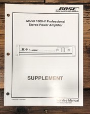 Bose Model 1800V 1800-V