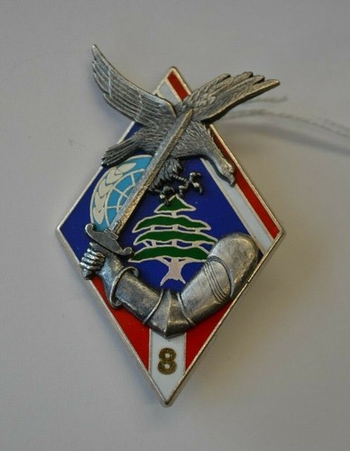 Insigne metal compagnie 8 - 1,