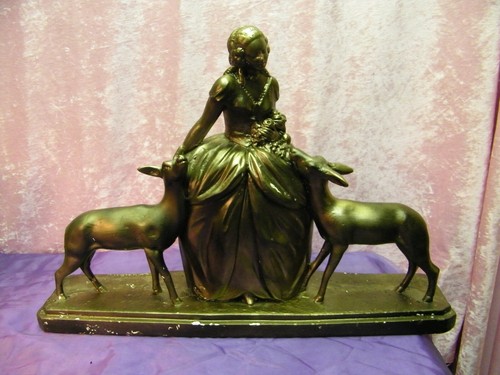 Ancienne statue platre - ,