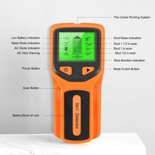 Détecteur mural 5 en 1 avec goujon central de bord et détection de colonne pou