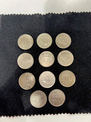Pièces monnaies françaises - pièces,