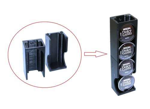 Porte capsule café support - porte-capsule, de
