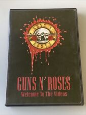 GUNS N ROSES WELCOME TO THE VIDEOS DVD AXEL ROSE SLASH GEFFEN