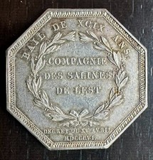 Jeton louis xviii 1814 - louis,