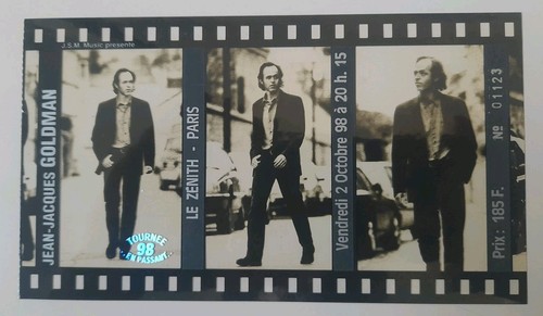 Jean jacques goldman ticket - jean,
