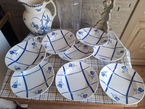 Assiettes creuses xxème - creuses,