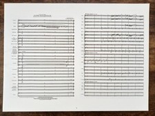 Partition orchestre à vent Saint-Saëns : édition Bacchanal Steiger de la