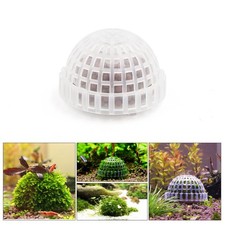 Aquarium en plastique crevettes Boule de mousse porte-bille Plants vivante