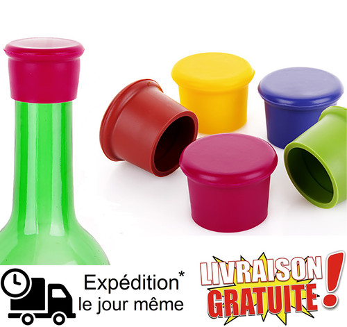 Bouchon vin réutilisable - bouchon,