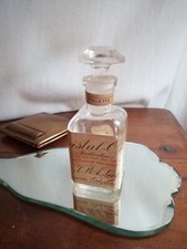 FLACON ANCIEN CRISTOBAL-OIL - Parfumerie ERIZMA - Brillantine T. B. A. LICKSON.