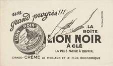 E84 Buvard La Boite LION NOIR