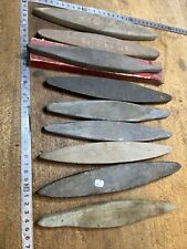 pierre de faucheur  old tool OUTIL ANCIEN Lot De 9 Pierres a Aiguisage réf  n° 1