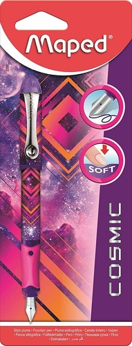 Maped stylo plume rose - stylo-plume,