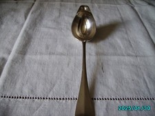 CUILLERE A SAUCE EN METAL ARGENTE