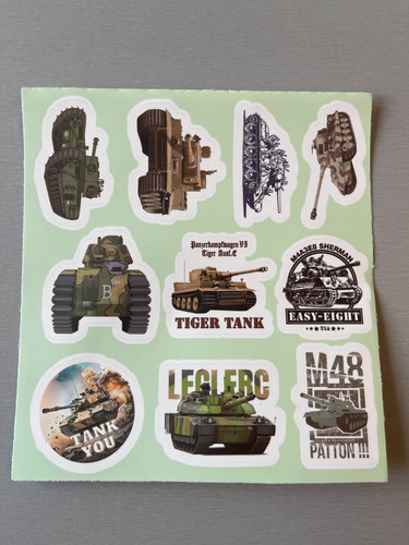 Autocollants stickers - 10,