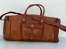 Homme Large 30 " Vintage Cuir