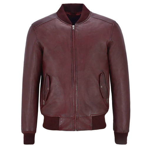 Blouson universitaire motard
