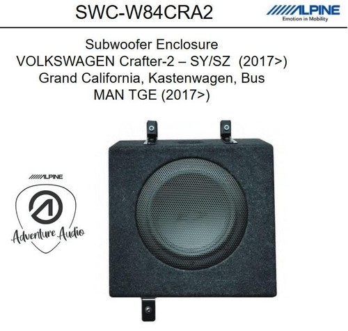 Subwoofer alpine swc w84cra2 - alpine, swc-w84cra2