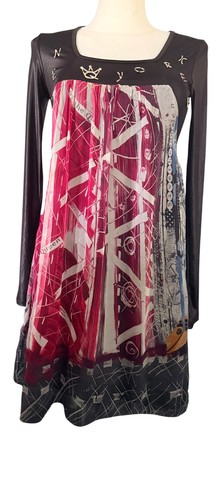 Robe save the queen soie - robe,