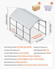 Abri De Voiture Extérieur En