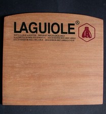 PLAQUE en bois LAGUIOLE BRIQUET rechargeable ABEILLE 16,2 cm x 14,8 cm