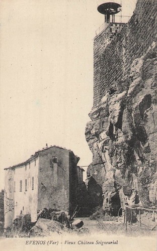 Vieux château provencal - vieux,