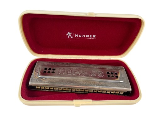 Harmonica hohner avec étui - harmonica, m.hohner