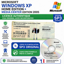 Licence windows media - licence, xp