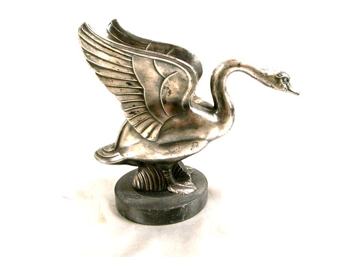 Ancien oiseau mascotte - mascotte, cygne