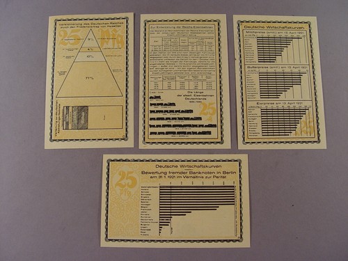 170 notgeld lot 4 bons - 170, notgeld: