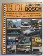 AUTODATA  BOSCH - Données
