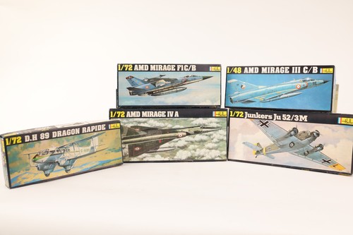 Heller lot 5 maquettes - de,